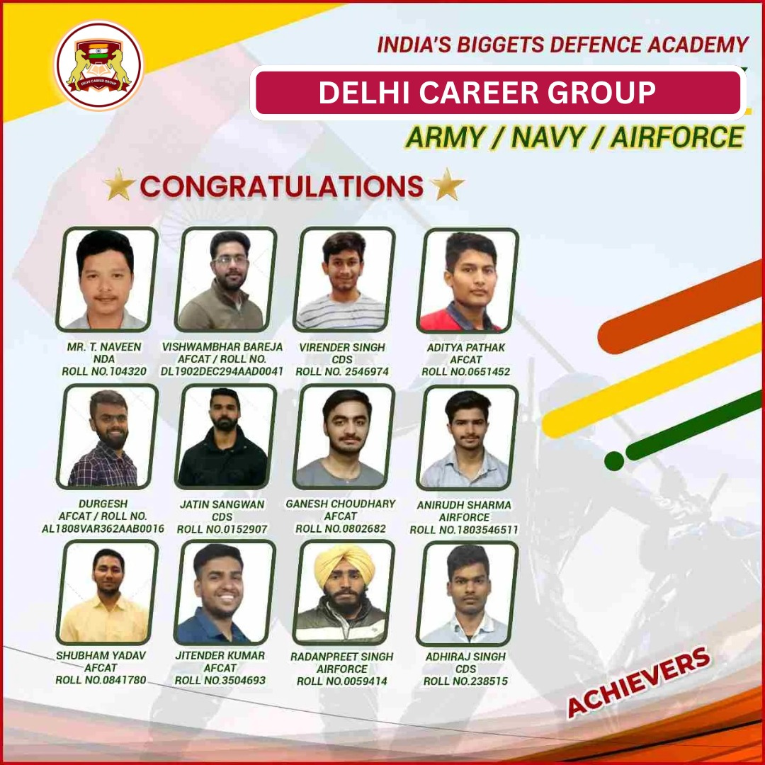 NDA Achievers in India